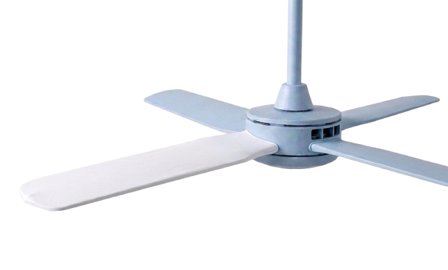 EveryNook Fan Sleeve close up on ceiling fan